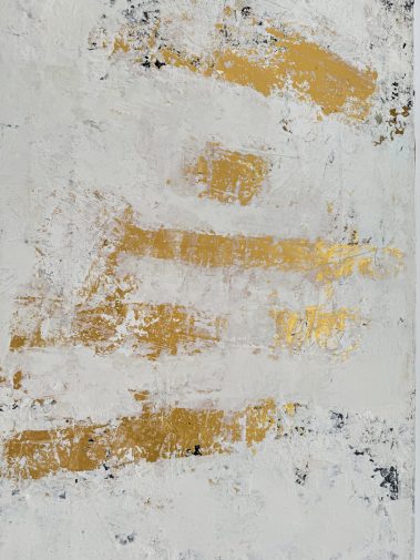 white abstract, textured art, textured painting, white painting, gold painting, gold abstract, neutral abstract, neutral palette, neutral interior