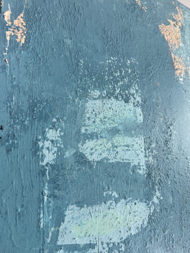 abstract painting, abstract artwork, blue painting, blue artwork, textured art, Flavia Birsan, original painting, palette knife